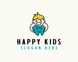 Kids Dental Clinic logo design