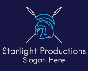 Spartan Knight Spear Logo