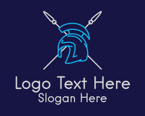 Spartan Knight Spear Logo