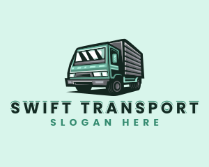 Truck Forwarding Logistics logo design