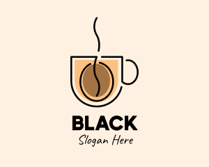 Robusta Coffee Cup Logo