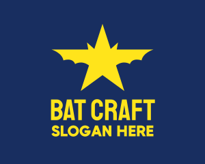 Celebrity Star Bat logo design