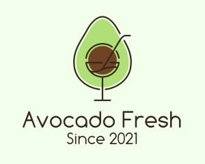 Avocado - Avocado Juice Drink logo design