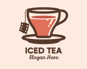 Film Tea Cup  logo design