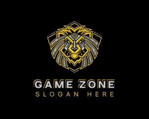 Feline - Wild Lion Gaming logo design