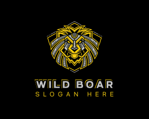 Wild Lion Gaming  logo design