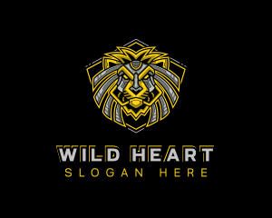 Wild Lion Gaming  logo design