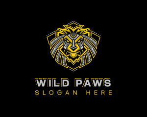 Wild Lion Gaming  logo design