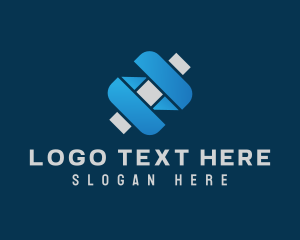 Internet Provider - Metal Tech Letter Z logo design