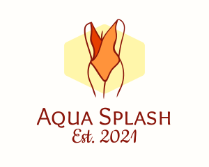 Swimming - Swimming Outfit Boutique logo design