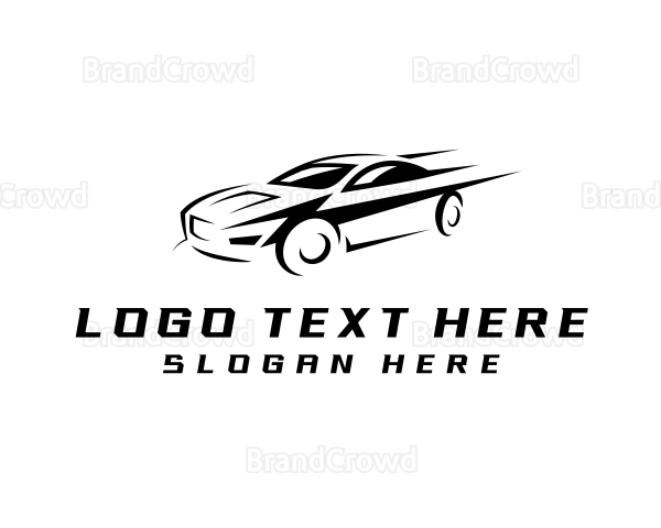 Lightning Speed Car Logo