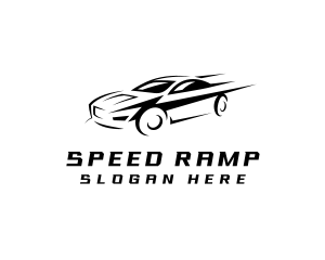 Lightning Speed Car logo design