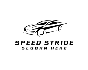 Lightning Speed Car logo design