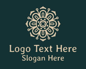 Floral Mandala Decor  Logo