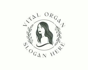 Natural Organic Woman logo design