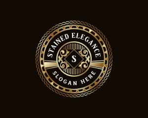 Luxury Art Deco logo design