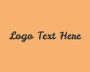 Text - Stylish Cursive Boutique logo design