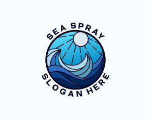 Sea Surfing Resort logo design