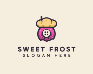 Bread & Donut Bakery logo design