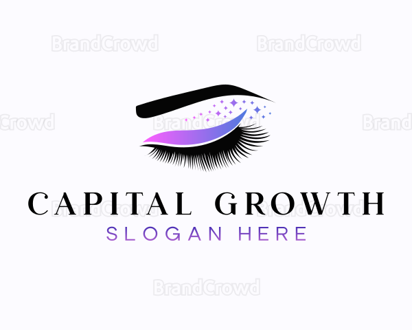 Eyelash Beauty Product Logo