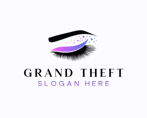 Eyelash Beauty Product Logo