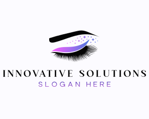 Eyelash Beauty Product logo design