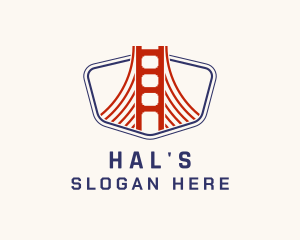 Engineering - San Francisco Bridge logo design