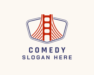 Ca - San Francisco Bridge logo design