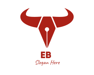 Bull Fountain Pen  Logo