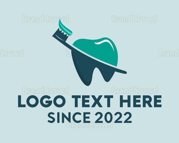 Dental Care Toothpaste Logo