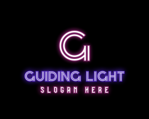 Neon Lights Nightclub logo design