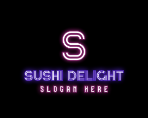 Neon Lights Nightclub logo design