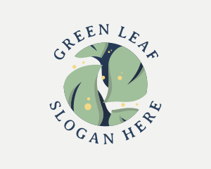 Natural Leaf Plant logo design