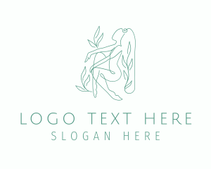 Dating Sites - Sexy Woman Body logo design