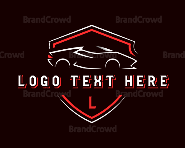 Car Driving Team Logo