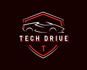 Car Driving Team logo design