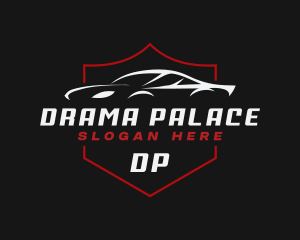 Car Racing League Logo