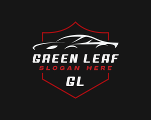 Car Racing League Logo