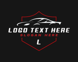 Car Racing League Logo