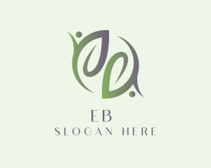 Garden - Eco Organic Leaf logo design