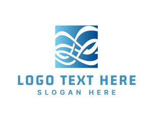Tech - Modern Cyber Wave logo design