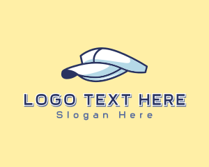 Hatter - Sunny Visor Hat logo design