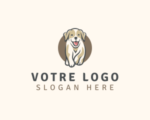 Fur - Dog Puppy Pet logo design