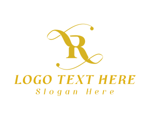 Script - Elegant Tendrils Swirl logo design