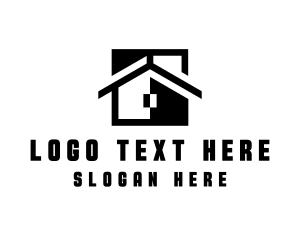 House Roof Realty logo design