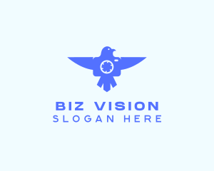 Blue Bird Drone logo design