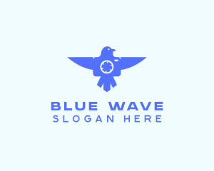 Blue Bird Drone logo design