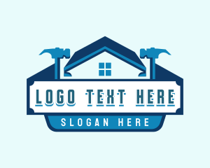 Tradesman - Real Estate Roof Repair logo design