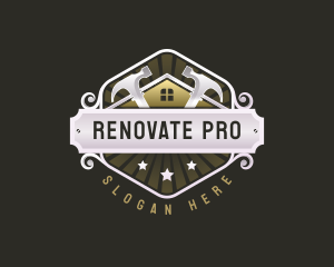 Hammer Home Remodeling Renovation logo design