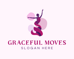 Ballet - Ballet Lady Dancing logo design